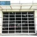 Full Clear Sectional Aluminium Glass Panel Garage Door